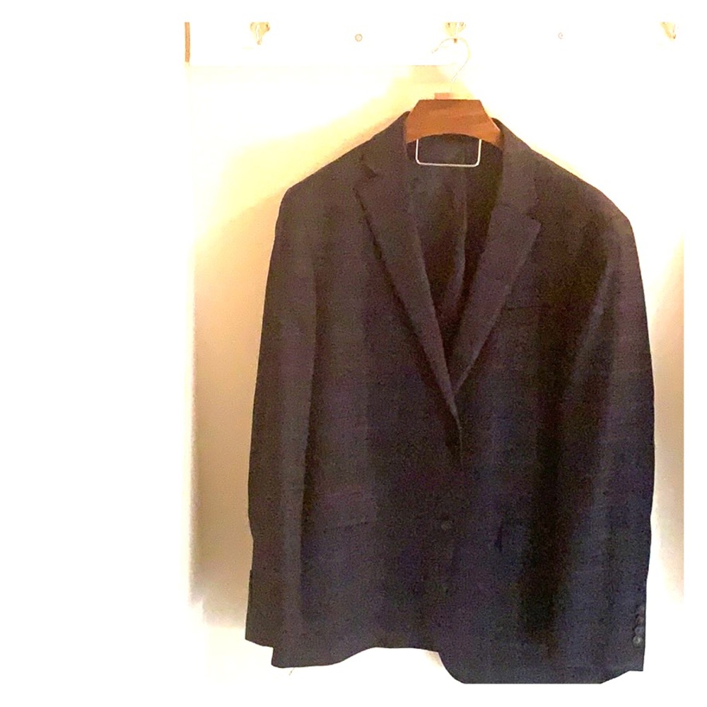 Kenneth Cole Plaid Blazer